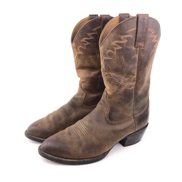 Ariat Sedona Brown Leather Western Boots 12D