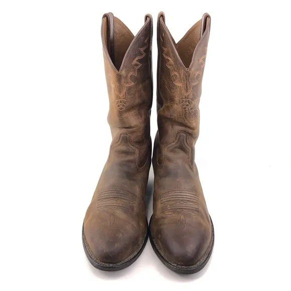 Ariat Sedona Brown Leather Western Boots 12D