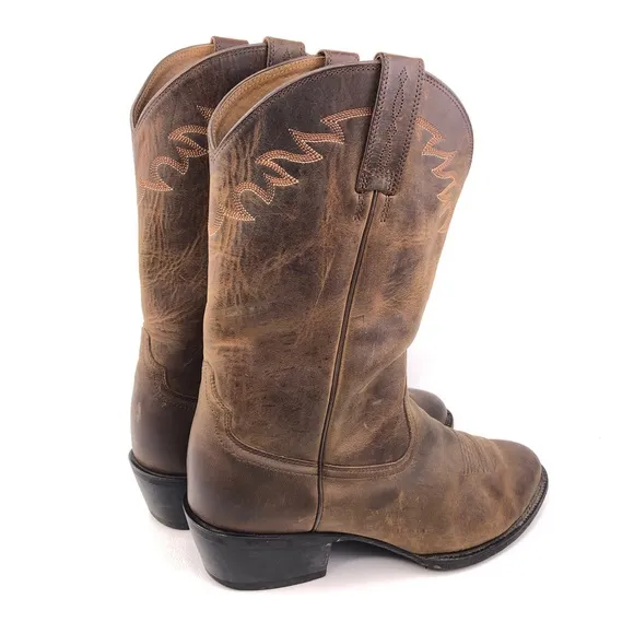 Ariat Sedona Brown Leather Western Boots 12D