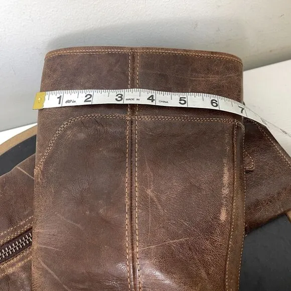 Ariat Women's Wild Flower Brown Mid-Calf Western Boots Size 7 B Cowboy