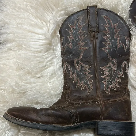 AriatWomen’s Heritage Stockman Western Boot 7B Like New Roper Boots