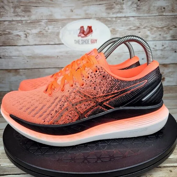 Asics GlideRide 2 Women's Size 6.5 Athletic Orange Black Running Shoes