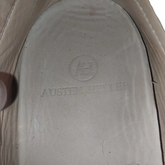 Austen Heller Slip On Driving Loafers Brown Leather MENS Size 10.5
