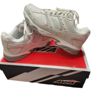 Avia NWB Verge Womens Sneakers 8.5 Wide Pink White