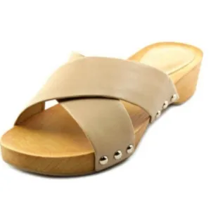BCBGeneration 'Soho' Slide Sandal Warm Sand Natural Beige 8.5