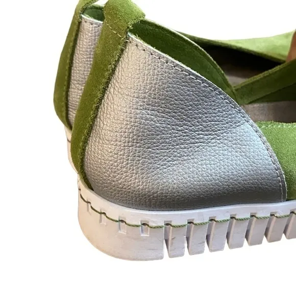 Bendy by Ashbury Skies size 38 Italian leather shoes EUC