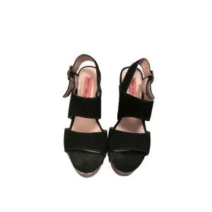 Betsey Johnson Wedge Sandals - 5.5