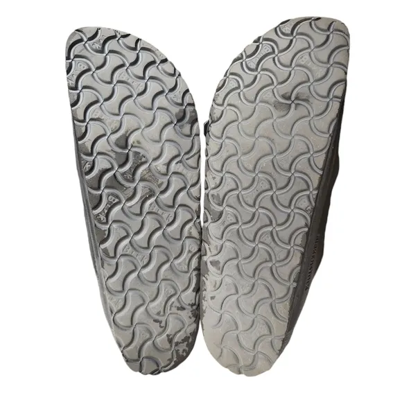 Birkenstock Adult Molded Arizona Eva Metallic Anthracite Slide Sandals EU 40