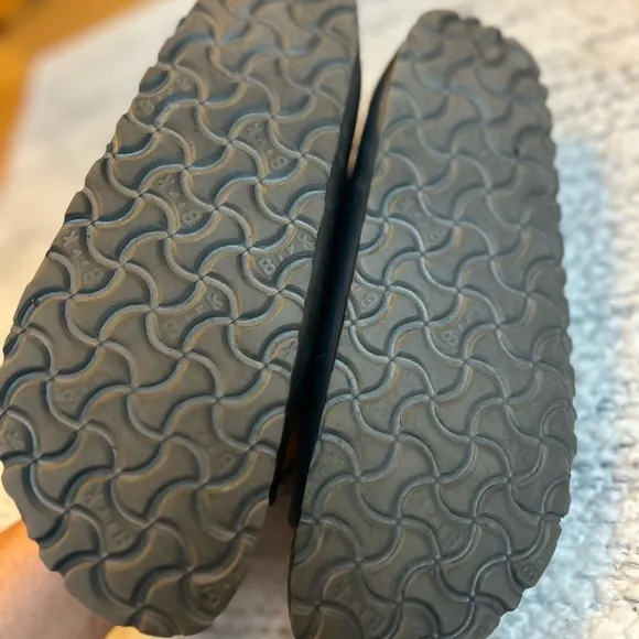 Birkenstock Adult Molded Arizona Eva Metallic Anthracite Slide Sandals