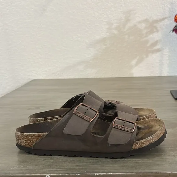 Birkenstock Arizona Birko-Flor Dark Brown Size 39