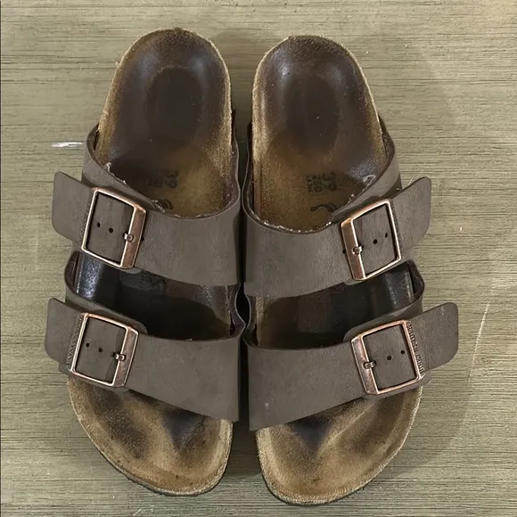 Birkenstock Arizona Birko-Flor Dark Brown Size 39