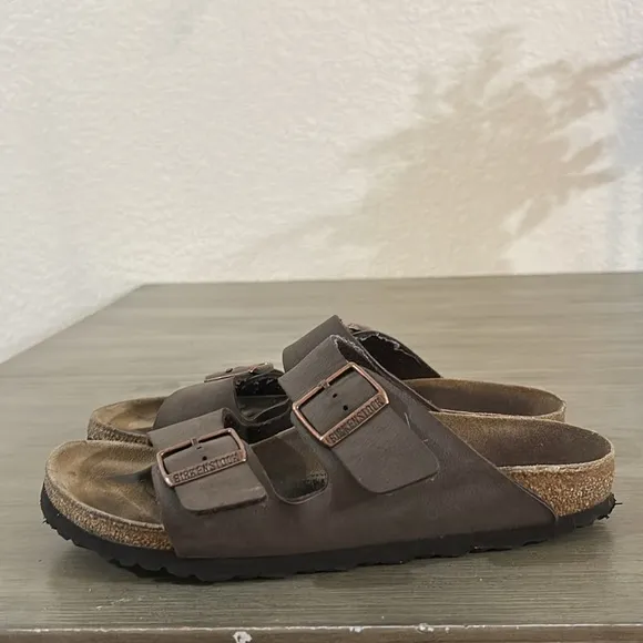 Birkenstock Arizona Birko-Flor Dark Brown Size 39