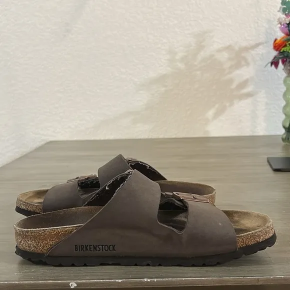 Birkenstock Arizona Birko-Flor Dark Brown Size 39