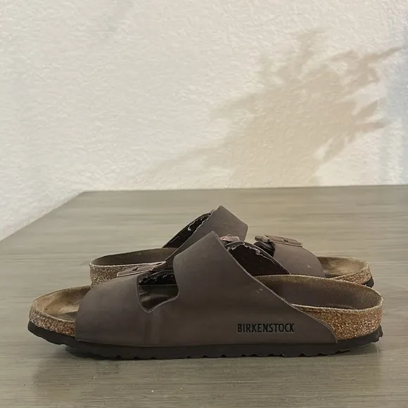 Birkenstock Arizona Birko-Flor Dark Brown Size 39