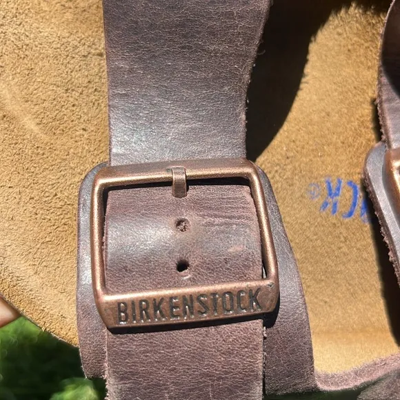 BIRKENSTOCK ARIZONA Leather Soft Footbed Sandals