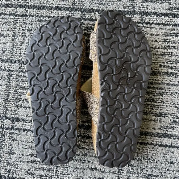 Birkenstock Birki’s Tahiti Glitter Bronze Sandals