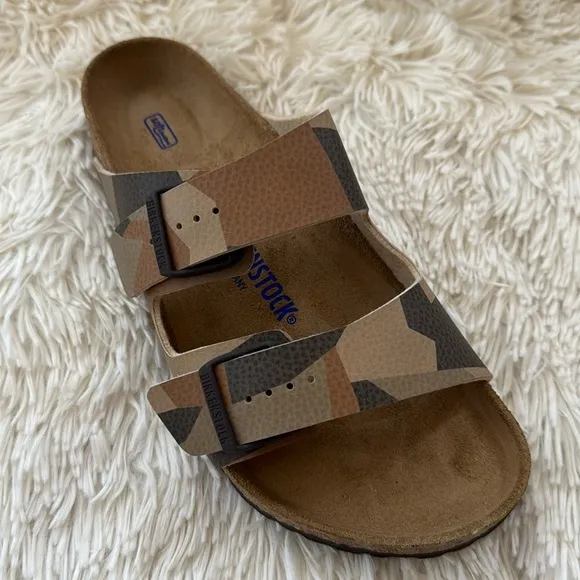 Birkenstock Camo Arizona SFB Sandals