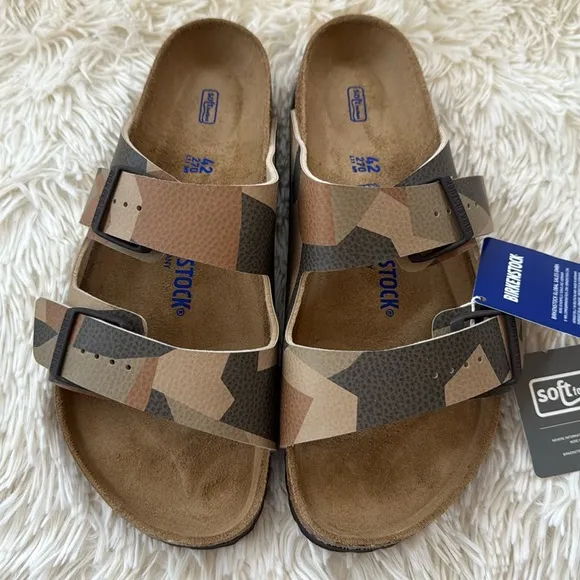Birkenstock Camo Arizona SFB Sandals