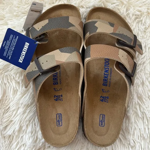 Birkenstock Camo Arizona SFB Sandals