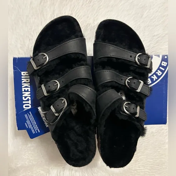 Birkenstock Florida Fresh Shearling Sandals