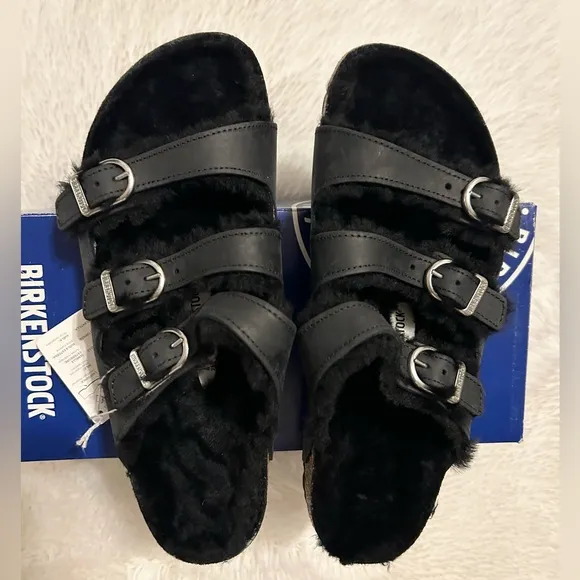 Birkenstock Florida Fresh Shearling Sandals