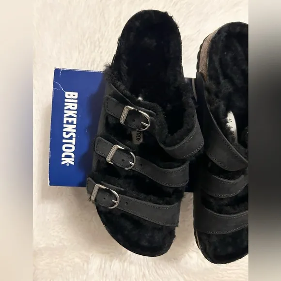 Birkenstock Florida Fresh Shearling Sandals