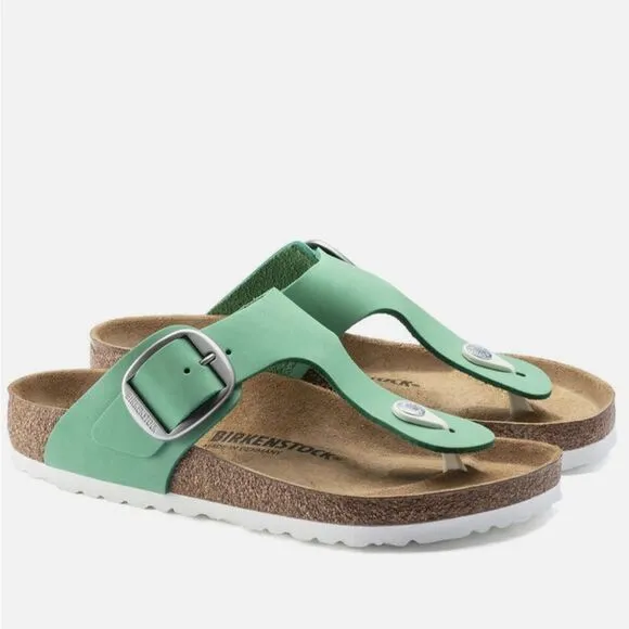 Birkenstock Gizeh Big Buckle Sandal Jade green 37