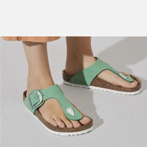 Birkenstock Gizeh Big Buckle Sandal Jade green 37