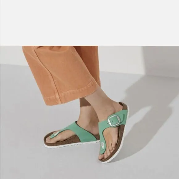 Birkenstock Gizeh Big Buckle Sandal Jade green 37