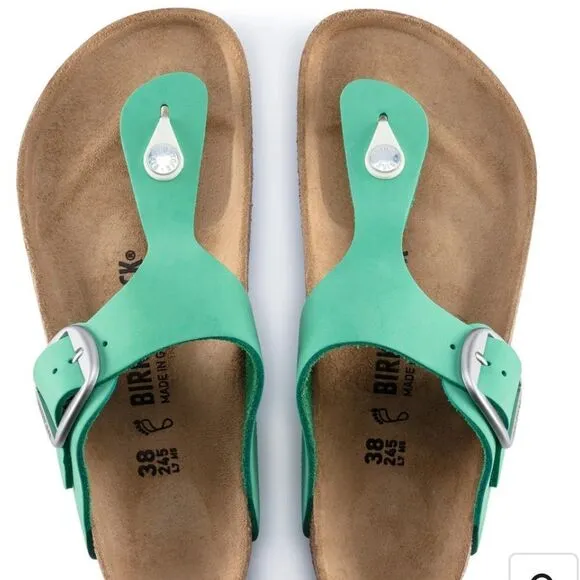 Birkenstock Gizeh Big Buckle Sandal Jade green 37