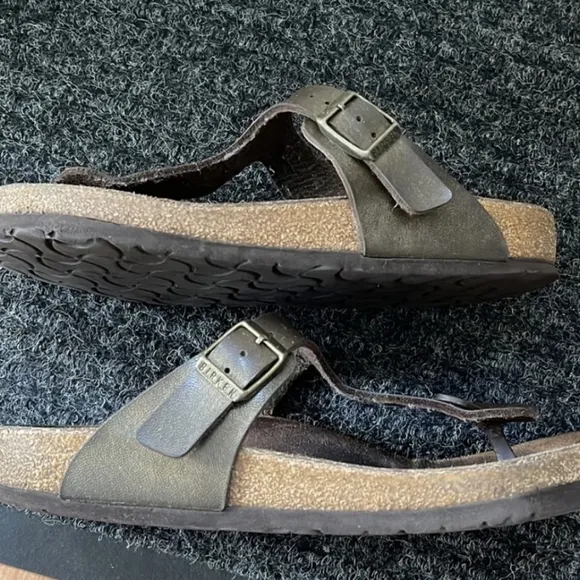 Birkenstock Gizeh Birko Flor Golden Brown