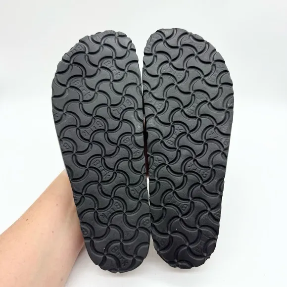 Birkenstock Ibiza Black Double Buckle Strap - Narrow Footbed - Sz 36 Hippie Boho