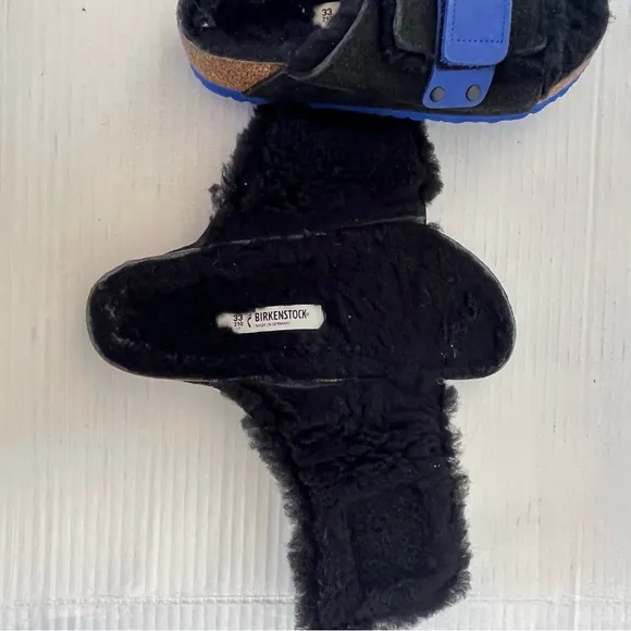 Birkenstock Kyoto Teddy Kids Size EU33/ 21.0/ 12 Never Used