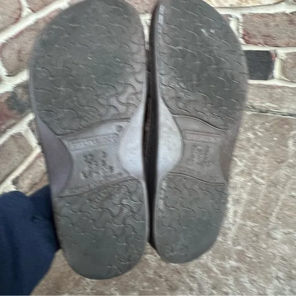 Birkenstock Madeira Leather Flats Sz 38