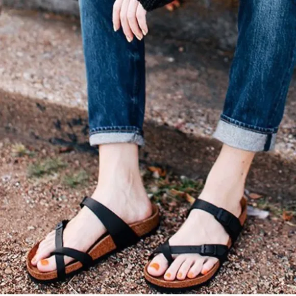 Birkenstock Mayari black sandals women Size 42 US 11-11.5 new