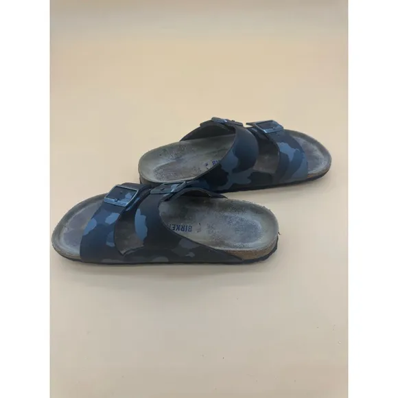 Birkenstock Men’s Arizona Birko-Flor Sandals - Camo Black Size 41 EU / 8 US