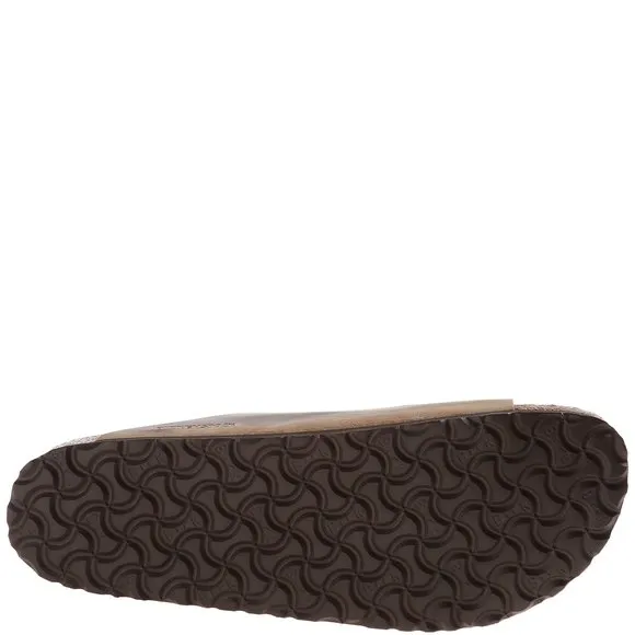 BIRKENSTOCK MEN'S ARIZONA SOFT FOOTBED SANDALS, TOBACCO, BROWN, 10.5 WOMEN/