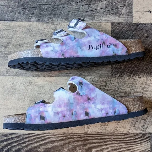 Birkenstock Papillio Florida Soft Footbed Sandals Pixel Rose