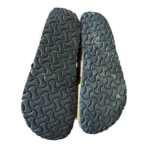 Birkenstock Papillio Graphic Metallic Sandals size 41 ladies size 10