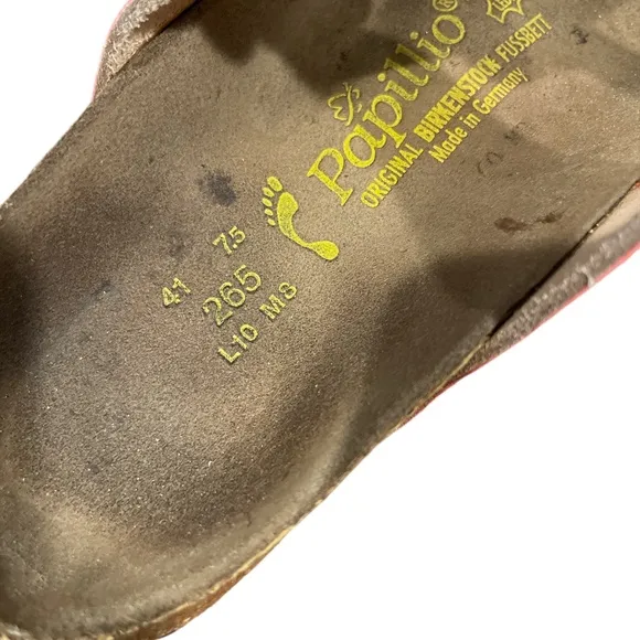 Birkenstock Papillio Pink One-Toe Sandals 41 (10)