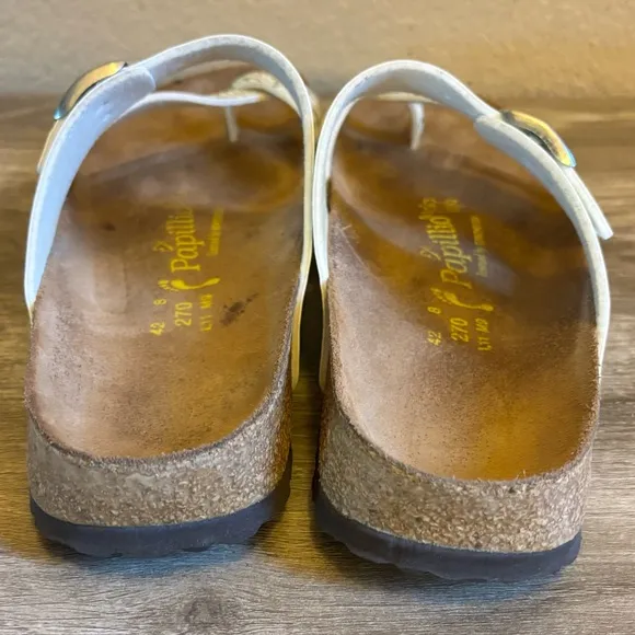 Birkenstock Papillio Tabora Sandals Paisley Pattern Straps