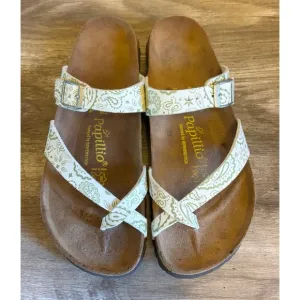 Birkenstock Papillio Tabora Sandals Paisley Pattern Straps