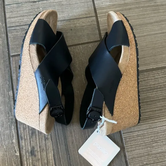 Birkenstock Samira Natural Leather sandals size 6