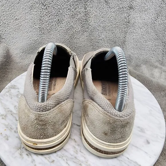 Birkenstock Shoes Womens Size EU 37 US 6 Gray Slip On Sneakers *Read*