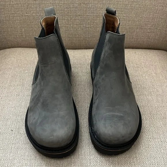 BIRKENSTOCK STALON II CHELSEA BOOTS, GREY SIZE 36 / 6
