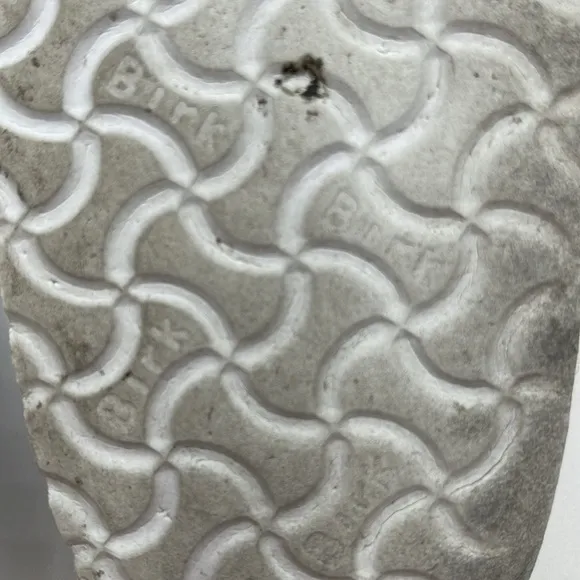 Birkenstock White Leather Open Toe Sandals
