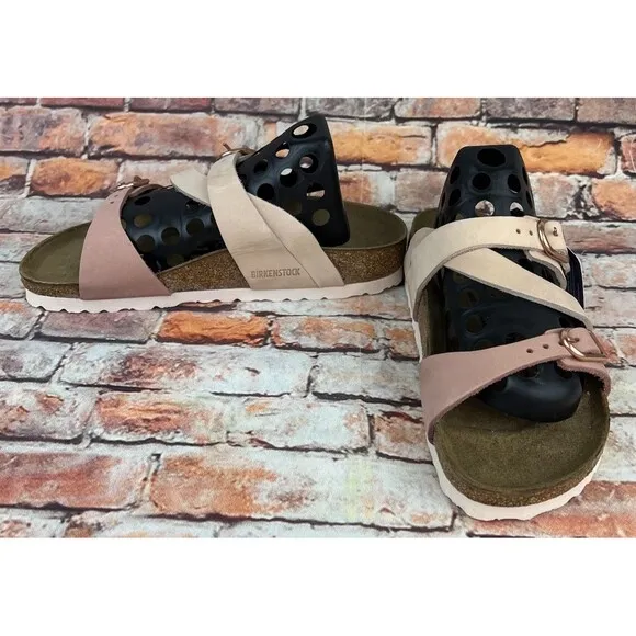 Birkenstock Womens Salina Rose/Old Rose Nubuck Sandals Sz 36 US 5-5.5 Narrow New