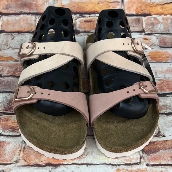 Birkenstock Womens Salina Rose/Old Rose Nubuck Sandals Sz 36 US 5-5.5 Narrow New