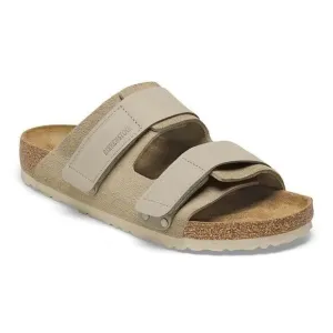 Birkenstock Women's Uji Taupe Suede Leather Sandals Size 41 NWOT
