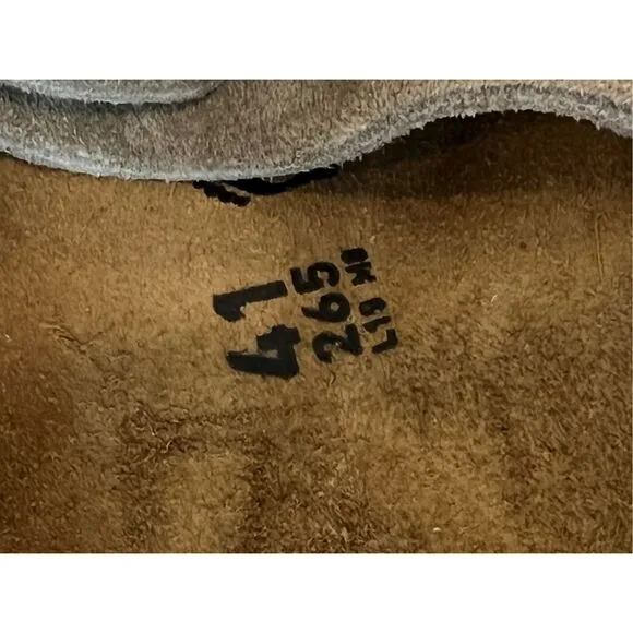 Birkenstock Women's Uji Taupe Suede Leather Sandals Size 41 NWOT